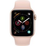 Apple Watch Series 4 GPS + Cellular Smartwatch (Pink Strap, 40mm)