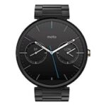 Motorola Moto 360 Smartwatch (Black Strap, 39mm)