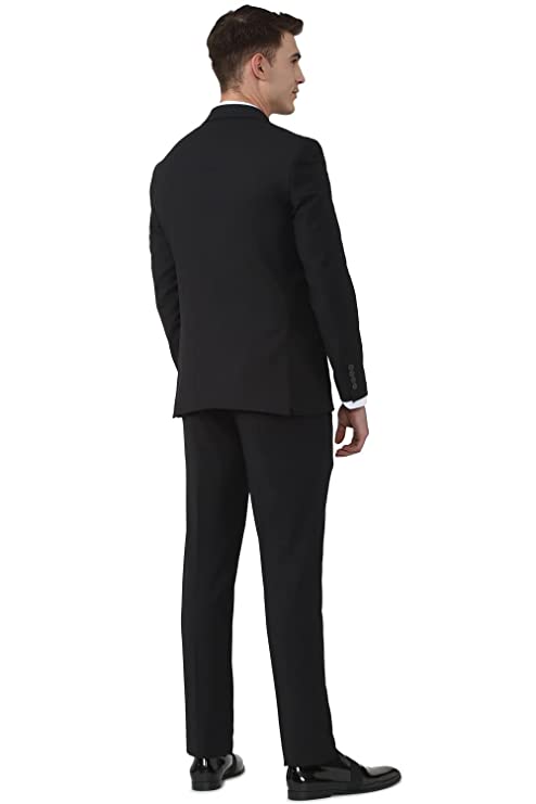Peter England Men Business Suit Pants Set - Image 2