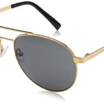 Fastrack UV Protected Aviator Men's Sunglasses - (M242GR4T|58|Green Color Lens)