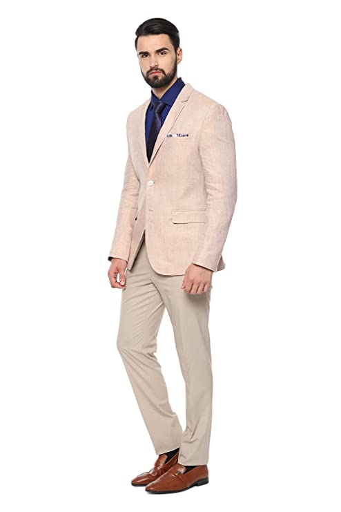 Van Heusen Men's Notch Lapel Slim Blazer - Image 2