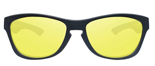 EFERMONE® 10SRR Night Driving Polarized HD Vision Glasses Anti Glare 100% UV Protected Goggles Sunglasses For Night Bike Riding Car driving Glasses Travelling Sports and Outdoors ( Unisex | Model : 10SRR)