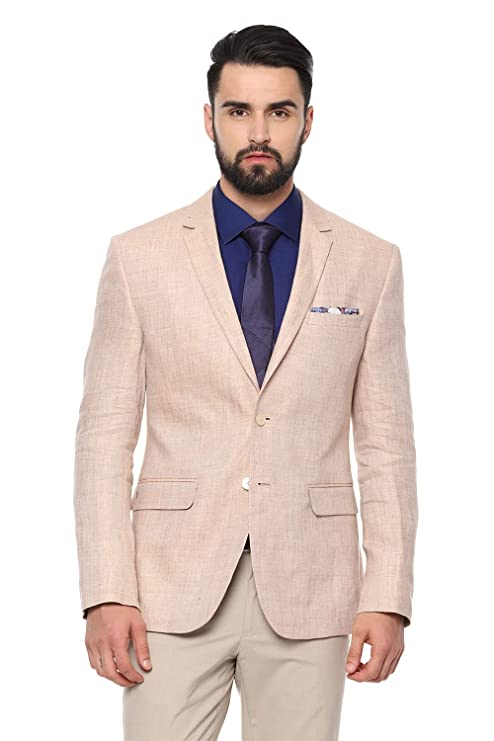 Van Heusen Men's Notch Lapel Slim Blazer