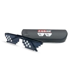 ZQBIEE® Thug Life Sunglasses Pixel Gangster Gangster Life Funny Novelty Shades