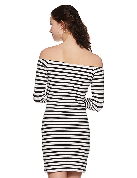 VERO MODA Women's A-Line Cotton Mini Dress - Image 2